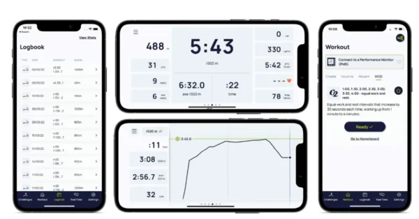 Concept2 ErgData
