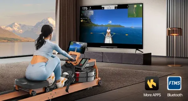 Joroto MR280PRO Rudergerät Eiche - 2
